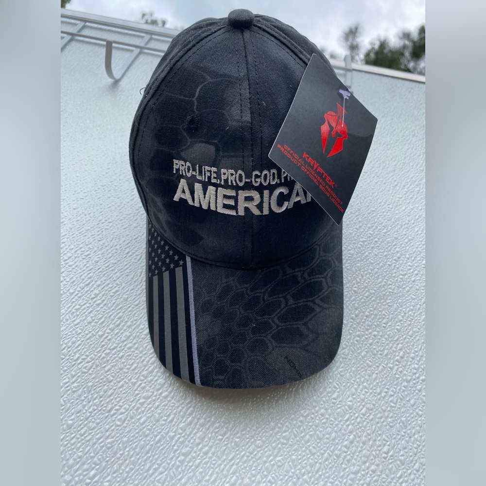 Pro life pro God pro guns American hat unisex